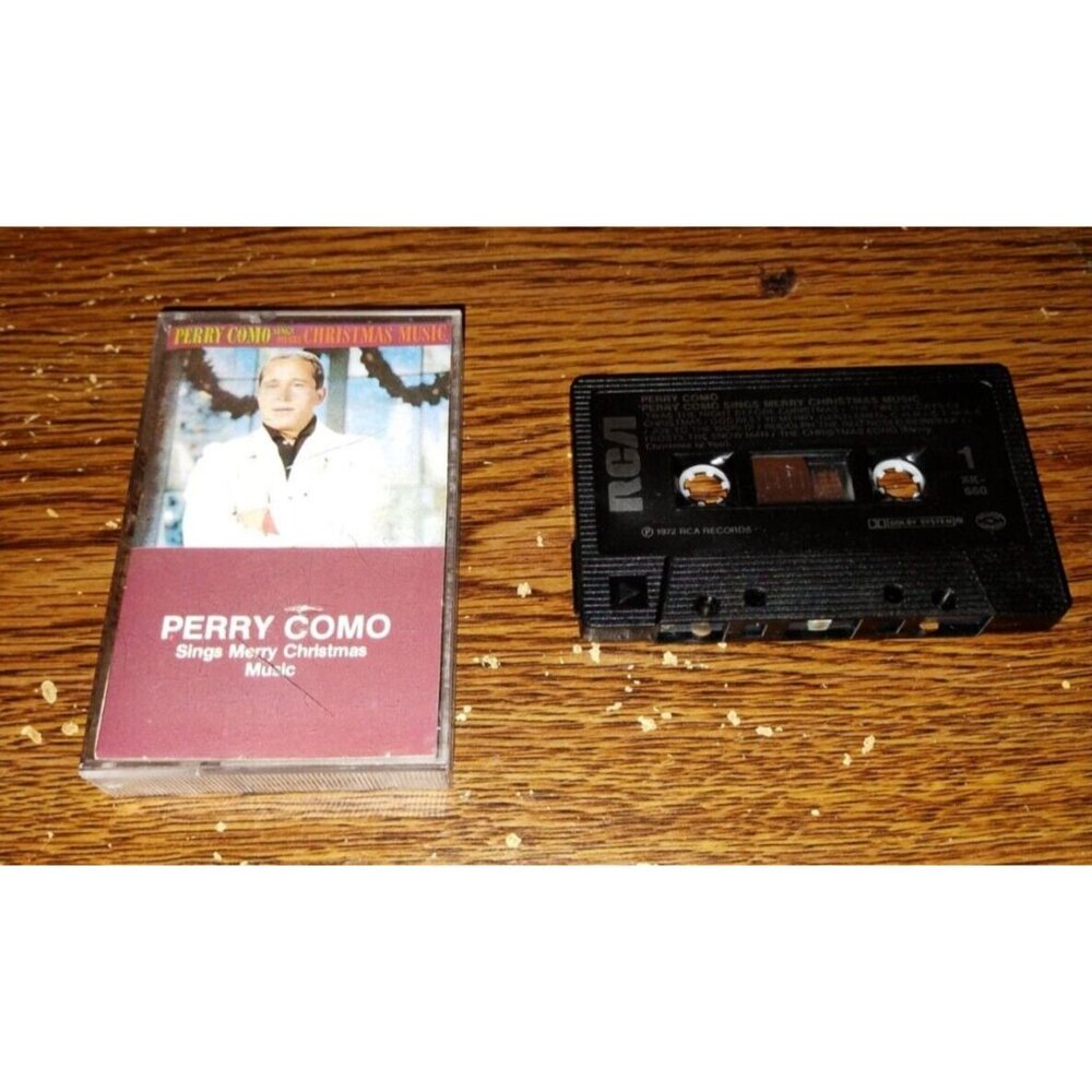 Perry Como - Sing Merry Christmas Music on cassette (RCA Records Canada, 1985)